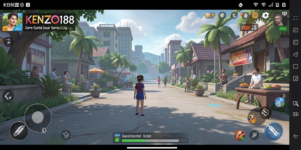 Tangkapan layar gameplay KENZO188 yang seru dan menarik.